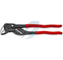 Knipex Pliers Wrench pliers and a wrench in a single tool with non-slip plastic coating black atramentized 300 mm (self-service card/blister)