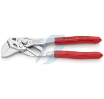 Knipex Pliers Wrench pliers and a wrench in a single tool plastic coated chrome-plated 150 mm (self-service card/blister)