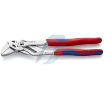 Knipex Pliers Wrench pliers and a wrench in a single tool with multi-component grips chrome-plated 250 mm
