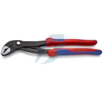 Knipex Cobra High-tech Water Pump Pliers with multi-component grips grey atramentized 300 mm (self-service card/blister)
