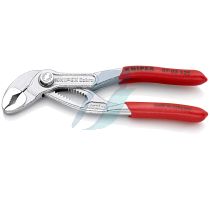 Knipex Cobra High-tech Water Pump Pliers with non-slip plastic coating chrome-plated 125 mm