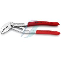 Knipex Cobra High-tech Water Pump Pliers with non-slip plastic coating chrome-plated 180 mm