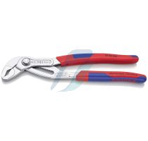 Knipex Cobra High-tech Water Pump Pliers with slim multi-component grips chrome-plated 250 mm