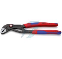 Knipex Cobra QuickSet High-tech Water Pump Pliers with slim multi-component grips grey atramentized 250 mm
