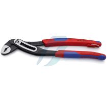 Knipex Alligator Water Pump Pliers with slim multi-component grips, with integrated tether attachment point for a tool tether black atramentized 250 mm (self-service card/blister)
