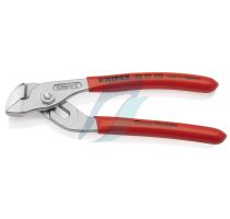 Knipex Mini Water Pump Pliers with groove joint plastic coated chrome-plated 125 mm