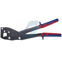 Knipex Punch Lock Riveter with multi-component grips burnished 340 mm