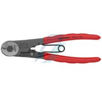 Knipex Bowden Cable Cutter plastic coated black atramentized 150 mm