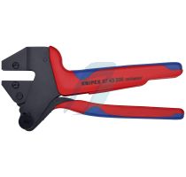 Knipex Crimp System Pliers for exchangeable crimping dies with multi-component grips burnished 200 mm (self-service card/blister)