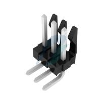 Molex KK 396 Breakaway Header Right-Angle with Friction Lock 3 Circuits Tin (Sn) Plating