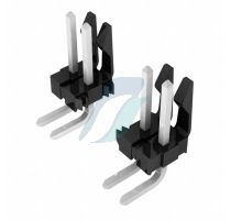 Molex KK 396 Breakaway Header Right-Angle with Friction Lock 24 Circuits Tin (Sn) Plating