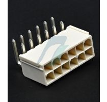 Molex Mini-Fit Jr. Header 4.20mm Pitch Right-Angle without Flange12 Circuits