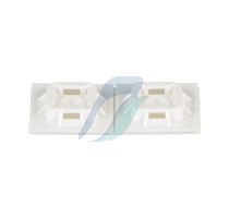 Panduit ABM100-A-D 4-Way Adhesive Backed Cable Tie Mount Pack of 500