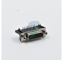 Spectra 26 Pin HD D-Sub Female PCB Right Angle