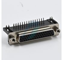 Spectra 44 Pin HD D-Sub Female PCB Right Angle