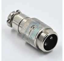 Spectra 2 Pin Mini Round Shell Male Cable Type