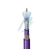 Belden 1Pair 22WAG FMPE/OBS/PVC/SWA/PVC Armored Profibus cable (Violet Outer Jacket)