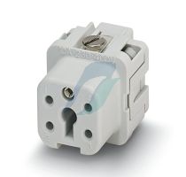 Phoenix Contact HEAVYCON female insert, A4 series, 4-pos., screw connection without wire protection, with IP65 sealing screw