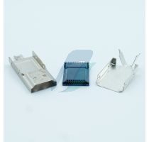 Spectra 19 Pin HDMI Male Solder (Moulded)