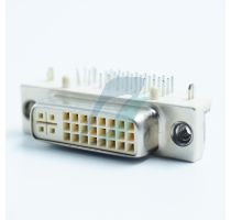 Spectra 24+5 Pin DVI Female PCB Right Angle
