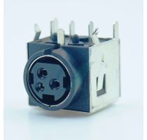 Spectra 3 Pin Power DIN Female Right Angle