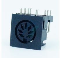 Spectra 7 Pin DIN Female PCB Right Angle