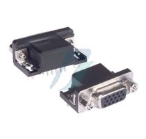 Spectra 15 Pin HD D-Sub Female PCB Right Angle