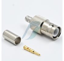 Spectra BNC Reverse Polarity Female Crimp RG-58
