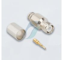 Amphenol 50Ω Straight Cable Mount TNC Connector Socket Reverse Polarity RG213