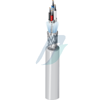 Belden DeviceBus®, 2 Pr #15+18 Str TC, PVC+FPE Ins, IS+OA TC Brd, PVC Jkt, CMG PLTC-ER