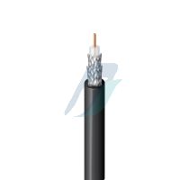 Belden 75 Ohm Analog Video Coax, RG-59, 20 AWG Solid BC, Double 95% TC Braid, PE Jkt