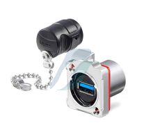 Cnlinko BD-24 USB 3.0 Industrial Circular Waterproof Socket Data Connector