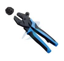 Spectra HT-5535MC4 Solar MC4 Ratchet Crimping Tool with Interchangeable Die Set