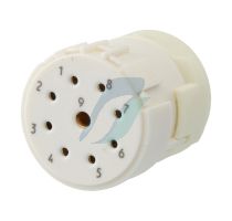 Hummel 9 Pin M23 Female Connector With Insert