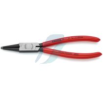 Knipex 44 11 J2 Circlip Pliers for internal circlips in bore holes plastic coated black atramentized 180 mm