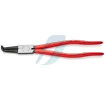Knipex 44 21 J41 Circlip Pliers for internal circlips in bore holes plastic coated black atramentized 300 mm