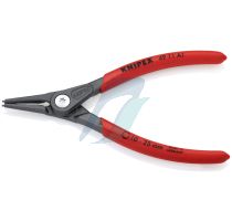 Knipex Precision Circlip Pliers for external circlips on shafts with non-slip plastic coating grey atramentized 140 mm