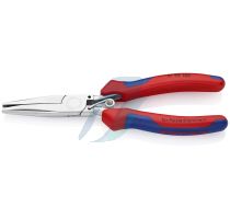 Knipex Upholstery Pliers with multi-component grips mirror polished 185 mm