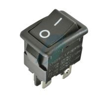 ZF DPST On-Off Rocker Switch Panel Mount