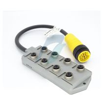 Lumberg Automation ASB, 8 ports, 4/3-pin, 1 1/8