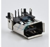 Spectra 6 Pin Fire Wire Female Right Angle