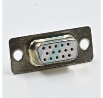 Spectra 15 Pin HD D-Sub Female PCB Straight
