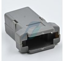 Spectra 9 Pin D-Sub Press Fit Plastic Hood with Hardware