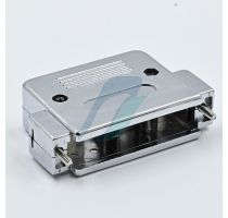 Spectra 50 Pin D-Sub Chrome Plastic Hood with Hardware