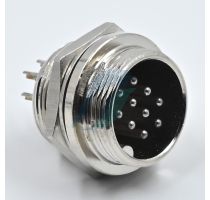 Spectra 10 Pin Mini Round Shell Male Panel Type [19MM]