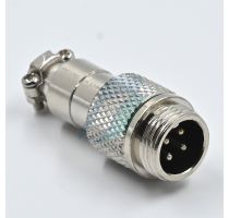 Spectra 4 Pin Mini Round Shell Male Cable Type [12MM]