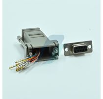 Spectra RJ-45 Socket To 9 Pin D-Sub Female Converter