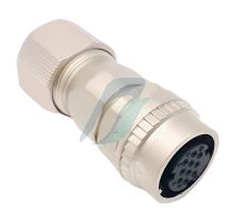 Spectra 10 Pin Straight Servo Motor Encoder Connector
