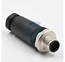Spectra M12-8MC 8 Pin M12 Male Cable Type