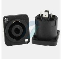 Spectra 4 Pin Specon Panel Male Connector